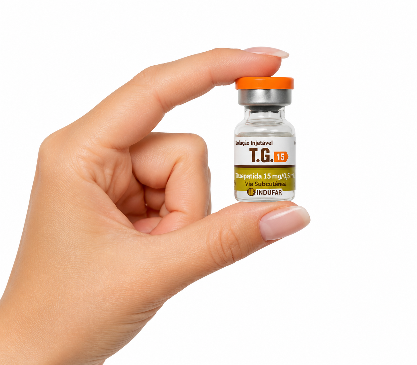 Frasco de TG 15mg