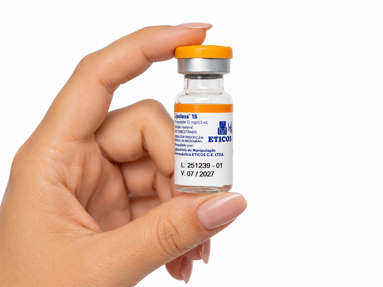 Frasco de Lipoless 15mg